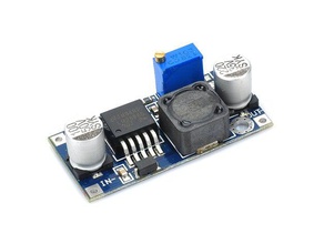 3a dc-dc buck converter board electronics avintiquin circuit electrical lm2596 step-down transformer 3d print model - Mito3D