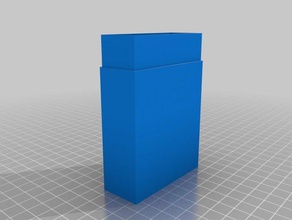 my customized card box games 3d print model - Mito3D