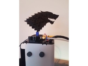 direwolf spinner got 3d printer accessories 3d print model - Mito3D