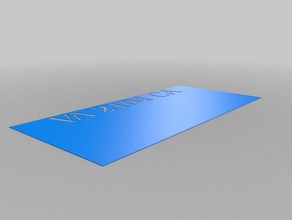 va2104ca Schablone Kunst-tools kundengebundene 3d print model - Mito3D