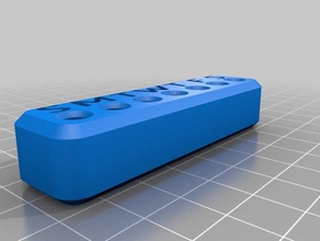 la aguja de inyección tapa registro semana 3d print model - Mito3D