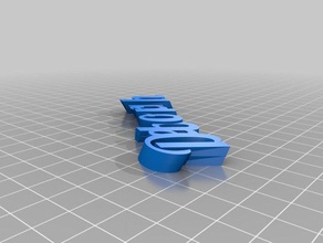 deborah keychains customized 3d print model - Mito3D