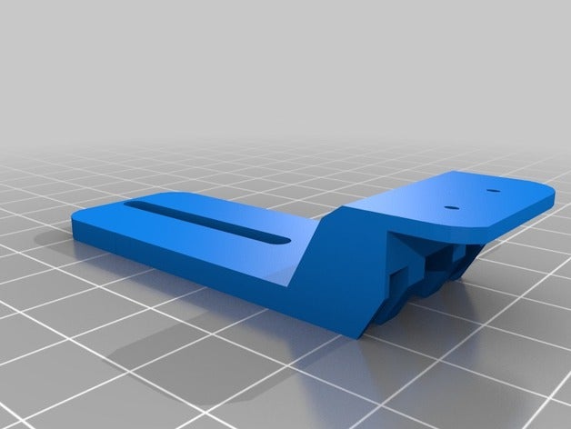 ayarlanabilir endstop 3d yazıcı parçaları 2020 ekstruzyon tronxy x1 x3 x3a y z 3D print model - Mito3D