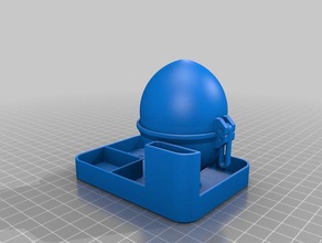 uovo vassoio cucina & sala da pranzo 3d print model - Mito3D