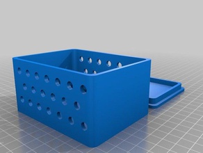 project box 2 electronics customized 3d print model - Mito3D