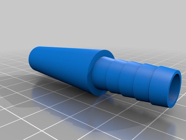 shisha hookah hose adapter hobby 3D print model - Mito3D