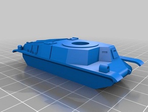 sarl 42 vehicles france tank weapon ww2 wwii 3d print model - Mito3D