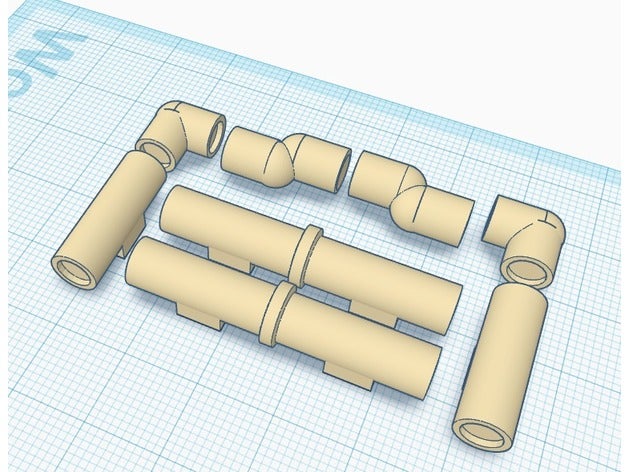 epic-pipeline-Serie Stecker, Rohre Spielzeug & Spiele epic30k epic40k 3D print model - Mito3D