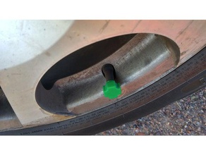 schrader valve caps - bicycle car tire tools air cap stem 3d print model - Mito3D