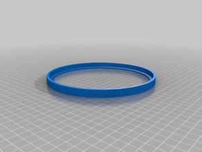 tienda vac seco filtro de anillo montaje partes 3d print model - Mito3D