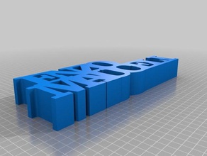 enzo m b esculturas personalizado 3d print model - Mito3D