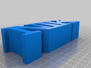 nik m b Skulpturen kundengebundene 3d print model - Mito3D