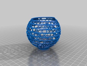 mi texto personalizado spherethink matemáticas art 3d print model - Mito3D
