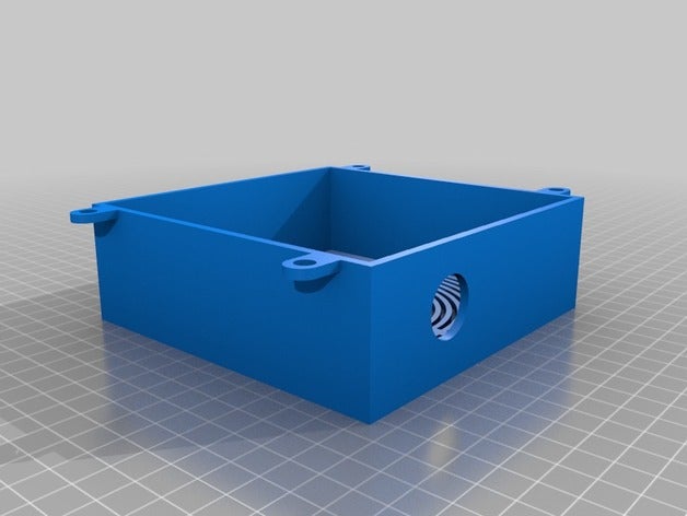 kasten f r 120mm l fter 3d printer accessories 3D print model - Mito3D