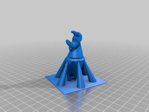bequi ekstra destek robot el eklemli model robotlar 3d print model - Mito3D