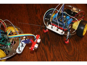paraurti interruttore di montaggio universale la robotica arduino onebot pattonrobotics teensy 3d print model - Mito3D