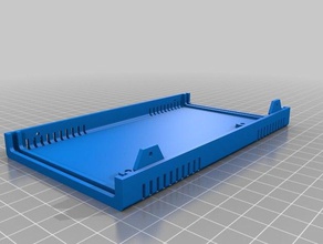 vumetro bottom electronics customized 3d print model - Mito3D
