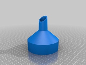 funnel 85d 88h neck1 15 sq1 household customized 3d print model - Mito3D