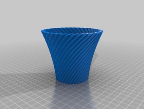 meu personalizados praça vaso copa do bracelete gerador decoração personalizado 3d print model - Mito3D