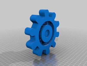 pinion teen cog 3d printing 3d print model - Mito3D