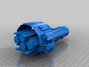 shardtorian war titan models 3d print model - Mito3D