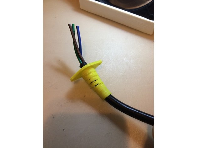 protección del cable la electrónica el torcedura de gestión cables proteger 3D print model - Mito3D