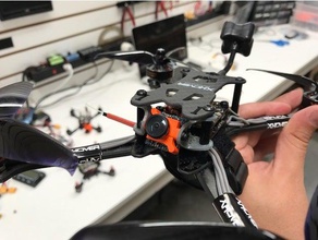 xhover gagner 5 4 3 exécuter cam micro-mont L'impression 3d les drones fpv runcam micro 3d print model - Mito3D