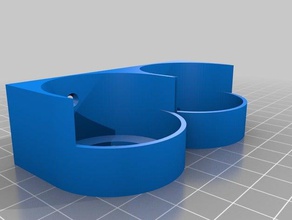 my customized parametric spice rack 2x kitchen & dining 3d print model - Mito3D