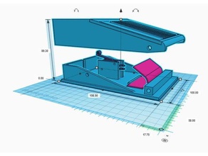 foot pedal electronics 3d print model - Mito3D
