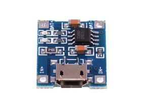 tp4056 li-po carregador de bordo eletrônica avintiquin a bateria o cad lipo lítio micro render tinkercad usb 3d print model - Mito3D