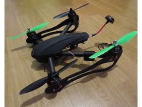 sky-hero anakin - bras latéraux r c véhicules club racer drone bourdon un de course multicopter quadricoptère 3d print model - Mito3D