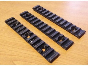 ris rail round handguard sport & outdoors 20mm airsoft accesories picatinny 3d print model - Mito3D