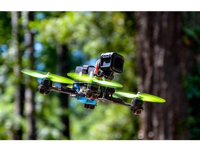 fpv racing rr210 cadre pieds de r c véhicules drone acessories course racer rotoracer 3d print model - Mito3D