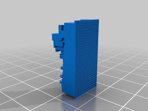 falling waters modèle lego 800+ pièces jouets de construction 3d print model - Mito3D