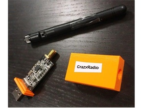 crazyradio - usb dongle case 3d print model - Mito3D