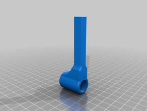 ryobi bandsaw knob parts 3d print model - Mito3D