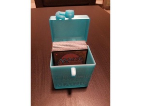 trading card deck box La stampa 3d 3d print model - Mito3D