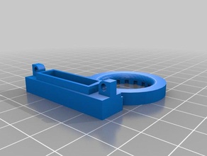 cr-10s circular fan duct stock mount 3d printer parts cr-10 creality 3d print model - Mito3D