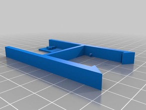 4mm customized bed height bracket - mpsm 3d printer accessories 3d print model - Mito3D
