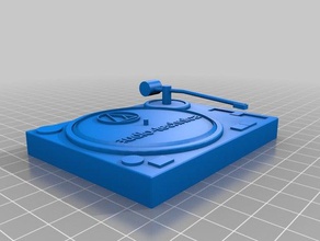 audio technica vinile giocatore 3d print model - Mito3D