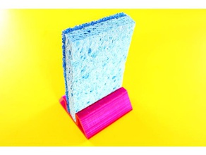 soporte esponjas - sopnge holder kitchen & dining cocina esponja life hack para sponge 3d print model - Mito3D