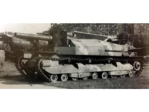 Typ 2 ka-zu Fahrzeuge 1 72 gun japan tank Waffe ww2 den zweiten Weltkrieg 3d print model - Mito3D