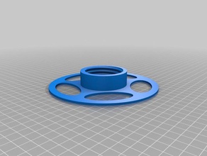 pequeno carretel de remix Impressora 3d acessórios filamento-spool filamento spool 3d print model - Mito3D