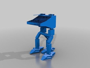 alibiyon robotica trooper La stampa 3d prima di millitary guerra 3d print model - Mito3D