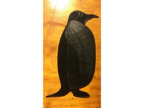 penguin signet L'impression 3d pingouin 3d print model - Mito3D