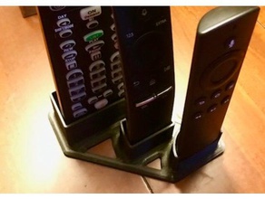 tv remote holder household 3d print model - Mito3D