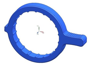 cannocchiale di regolare anello sport & fitness all'aperto 3d print model - Mito3D