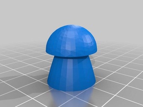 mushroom 3d printing 3d print model - Mito3D