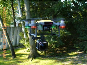dji faísca gopro montagem r c veículos sprak drone a 3d print model - Mito3D