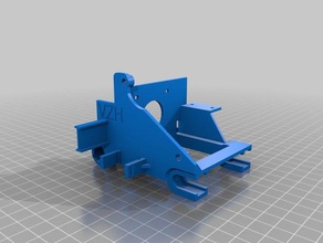 davinci carriage e3d titan aero beta 3d printer parts 3d print model - Mito3D